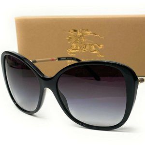 Burberry Black Gradient 57mm Sunglasses
